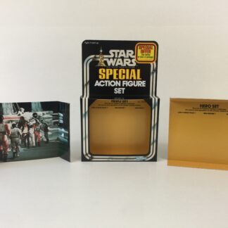 Replacement Vintage Star Wars 3-Pack Series 2 Hero Set box , inserts and backdrop