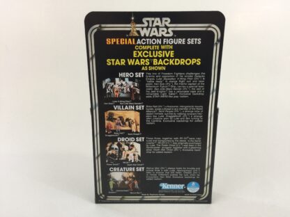 Replacement Vintage Star Wars 3-Pack Series 2 Hero Set box , inserts and backdrop