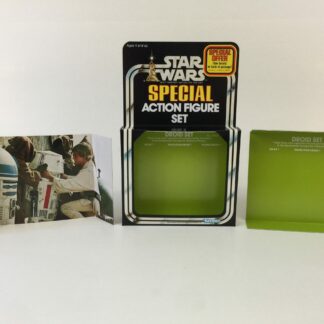 Replacement Vintage Star Wars 3-Pack Series 2 Droid Set box , inserts and backdrop