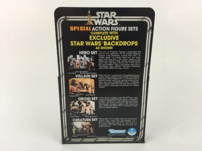 Replacement Vintage Star Wars 3-Pack Series 2 Droid Set box , inserts and backdrop