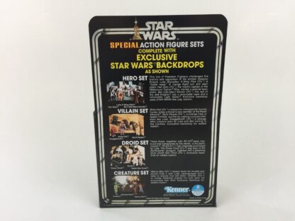 Replacement Vintage Star Wars 3-Pack Series 2 Villain Set box , inserts and backdrop