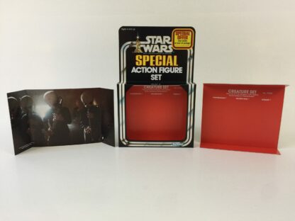 Replacement Vintage Star Wars 3-Pack Series 2 Creature Set box , inserts and backdrop