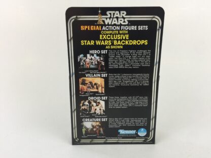 Replacement Vintage Star Wars 3-Pack Series 2 Creature Set box , inserts and backdrop