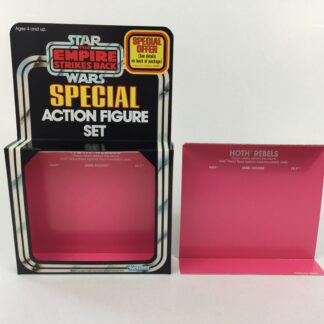 Replacement Vintage Star Wars The Empire Strikes Back 3-Pack Series 1 Hoth Rebels box and inserts