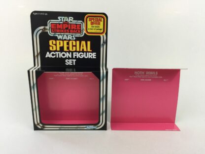 Replacement Vintage Star Wars The Empire Strikes Back 3-Pack Series 1 Hoth Rebels box and inserts