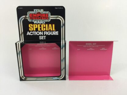 Replacement Vintage Star Wars The Empire Strikes Back 3-Pack Series 2 Rebel Set box and inserts