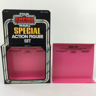 Replacement Vintage Star Wars The Empire Strikes Back 3-Pack Series 3 Rebel Set box and inserts