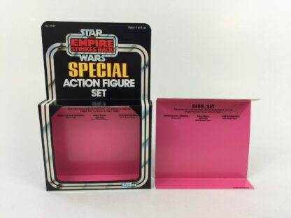 Replacement Vintage Star Wars The Empire Strikes Back 3-Pack Series 3 Rebel Set box and inserts