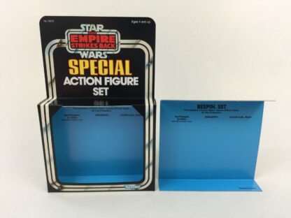 Replacement Vintage Star Wars The Empire Strikes Back 3-Pack Series 3 Bespin Set box and inserts