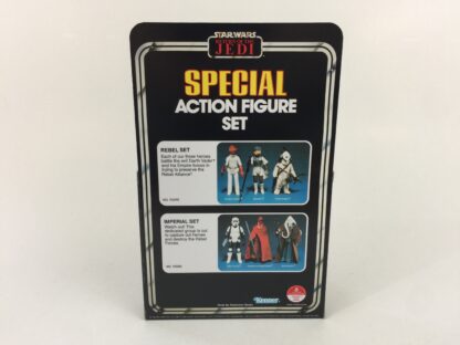 Reproduction Vintage Star Wars The Return Of The Jedi Prototype 3-Pack Rebel Set box and inserts