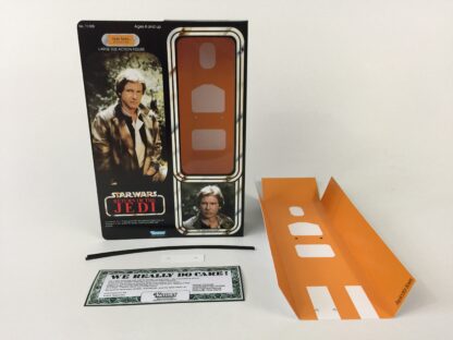 Custom Vintage Star Wars The Return Of The Jedi 12" Han Solo Trench Coat box and inserts for the modern figure