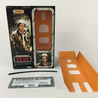 Custom Vintage Star Wars The Return Of The Jedi 12" Han Solo Trench Coat box and inserts for the modern figure