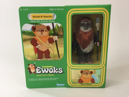 Custom Vintage Star Wars Ewoks 12" Wicket W. Warrick Ewok box and inserts