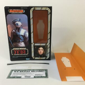 Custom Vintage Star Wars The Return Of The Jedi 12" Princess Leia Boushh box and inserts