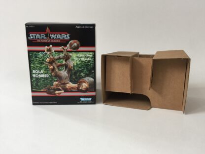 custom vintage star wars power of the force Bola Bomber box and inserts