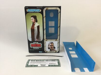 Custom Vintage Star Wars The Empire Strikes Back 12" Princess Leia Bespin box and inserts version 1