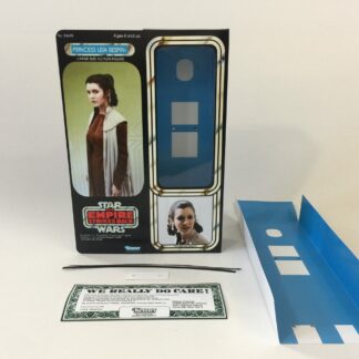 Custom Vintage Star Wars The Empire Strikes Back 12" Princess Leia Bespin box and inserts version 1