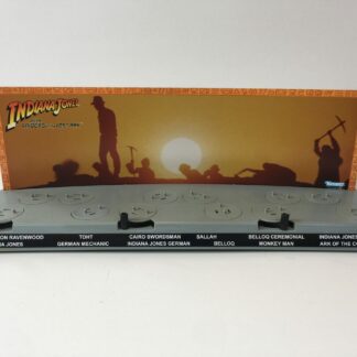 Custom Vintage Kenner Indiana Jones backdrop and name sticker