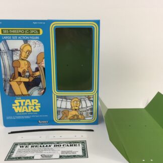 Custom Vintage Star Wars The Holiday Special 12" C-3PO box and inserts