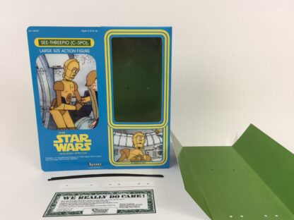 Custom Vintage Star Wars The Holiday Special 12" C-3PO box and inserts