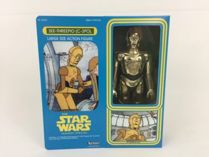 Custom Vintage Star Wars The Holiday Special 12" C-3PO box and inserts