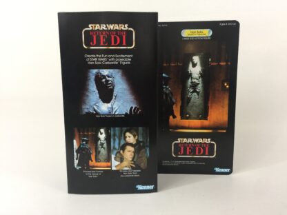 Custom Vintage Star Wars The Return Of The Jedi 12" Han Solo In Carbonite box and inserts , box is for carbonite block only - Image 6