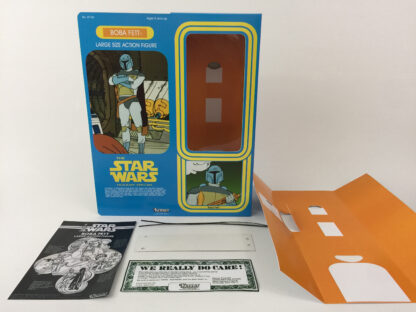 Custom Vintage Star Wars The Holiday Special 12" Boba Fett box and inserts