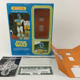 Custom Vintage Star Wars The Holiday Special 12" Boba Fett box and inserts