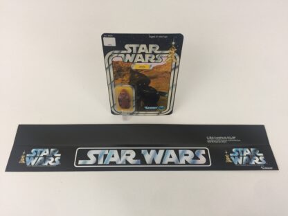 Custom Vintage Star Wars 23" long large Star Wars logo shelf talker