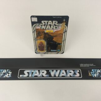 Custom Vintage Star Wars 23" long large Star Wars logo shelf talker